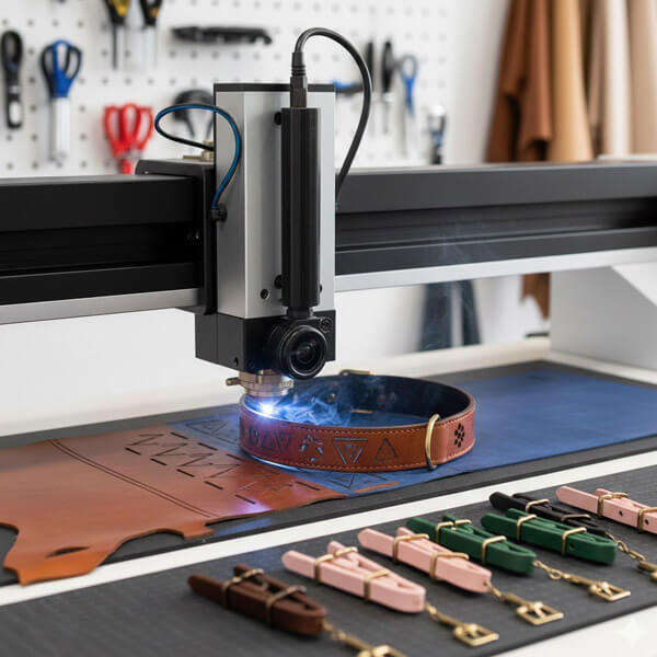 2 Pet Collar Precision Cutting & Shaping